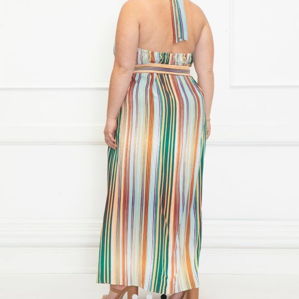 Halter neck maxi dress (Sale) - Picture 3 of 3